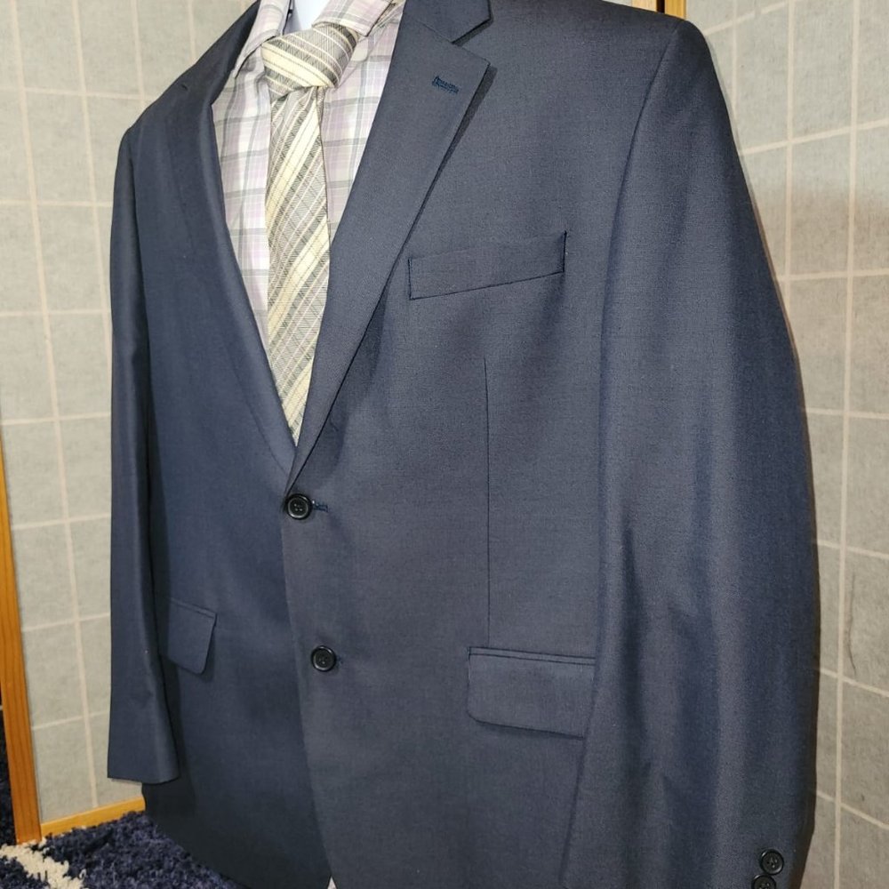 J SUIT IZOD NAVY BLUE